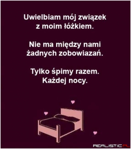 Żadnych zobowiązań